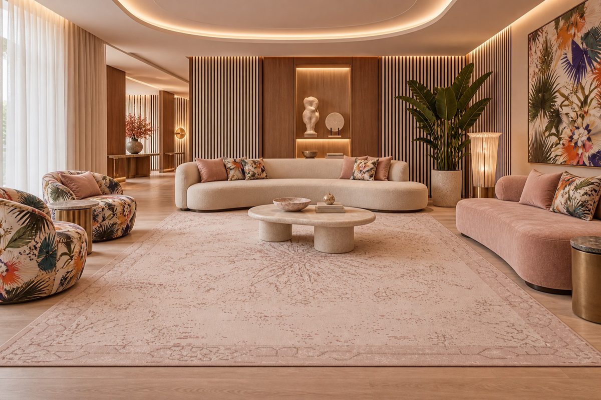 Botanical · Seedhead rug by ligea, visualisation for the trend Botanical