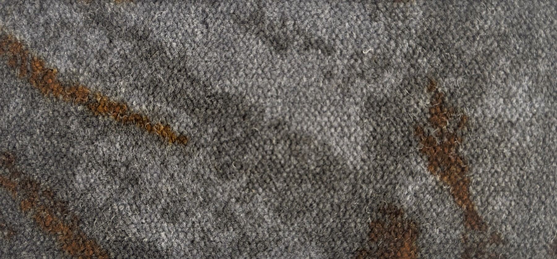 Printed carpet sample, ligea Chromo Circle